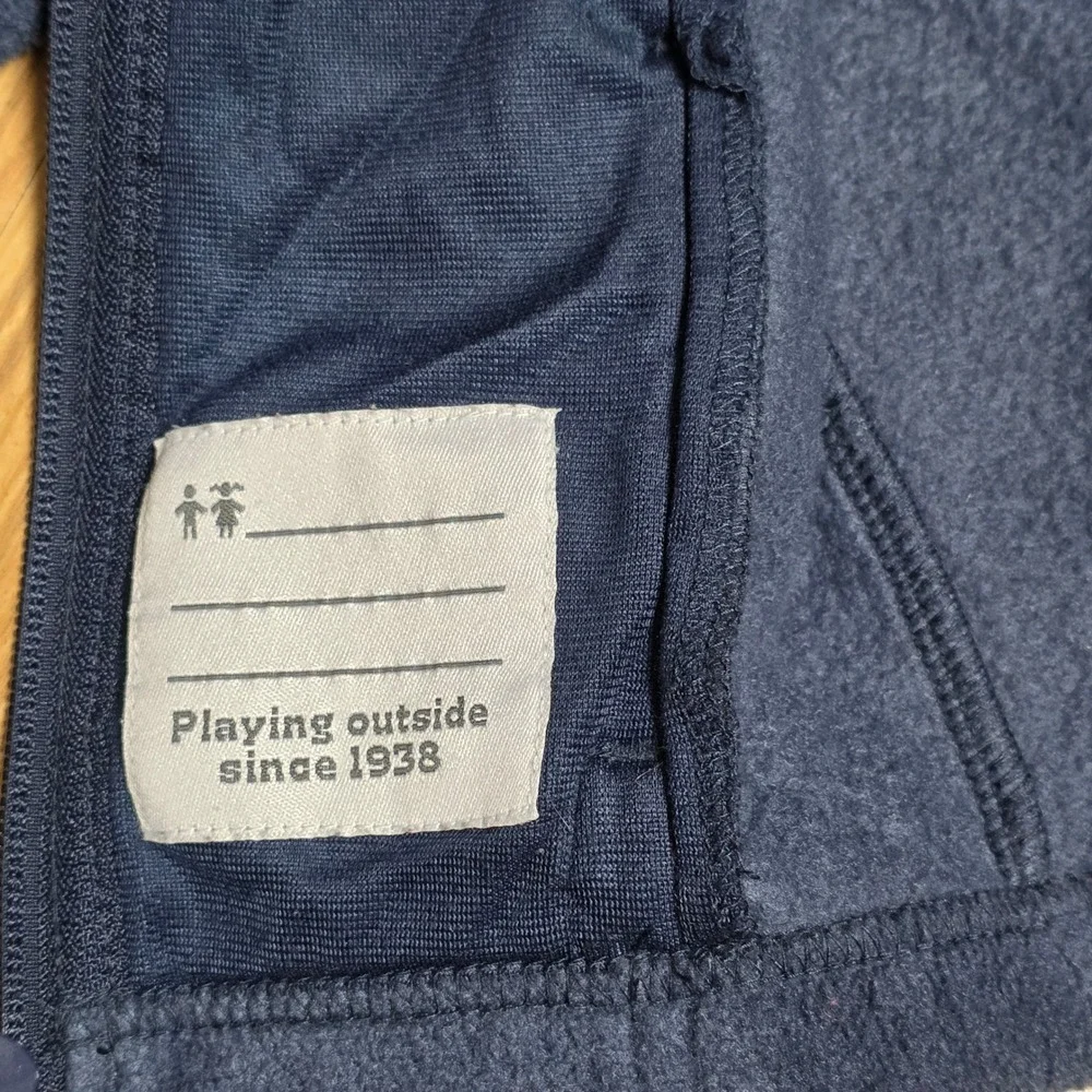 Columbia‎ Sportswear Company Fleece Jacket Boy's Size 6-12 Months Blue Full Zip